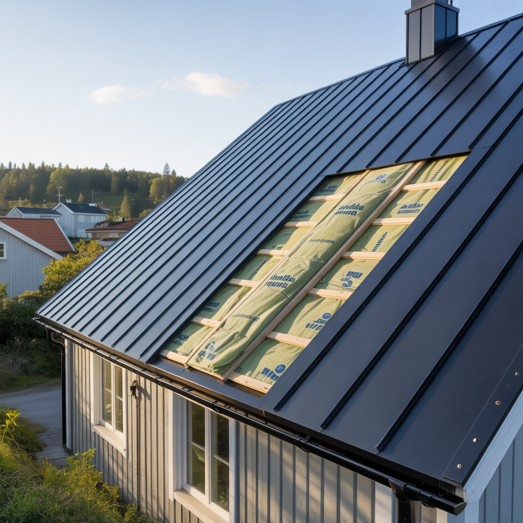 4.Energibesparingar mojliga med isolerad takplat